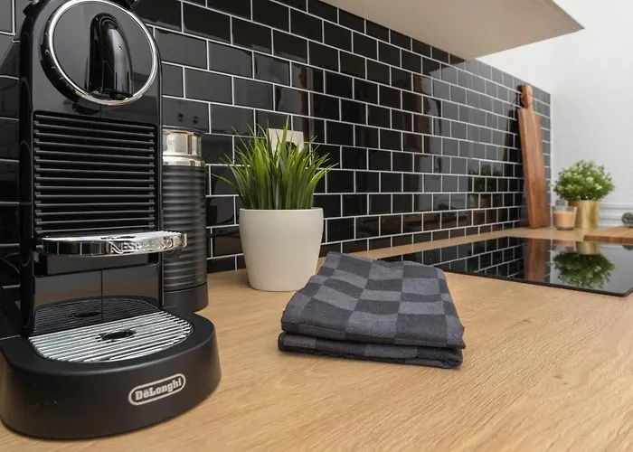 Apartmán Kurzzeitglueck 24h Self Check-in Kr01 Krefeld